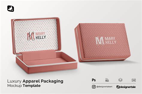 Luxury Apparel Packaging Mockup Packaging Mockups ~ Creative Market