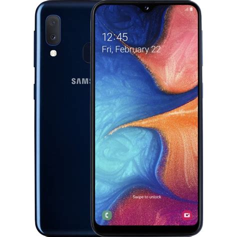 Samsung Galaxy A20e 3gb32gb Dual Sim Blue Sm A202fzbdorx Agem