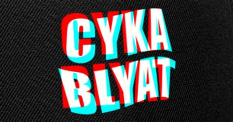 Cyka Blyat Snapback Cap Spreadshirt