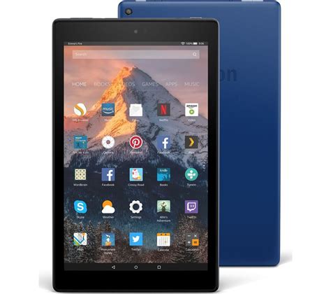 Buy Amazon Fire Hd 10 Tablet With Alexa 2017 32 Gb Blue Free