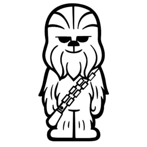 Star Wars Chewbacca Decal Etsy