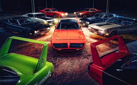 Download Wallpapers 4k Dodge Charger Daytona Plymouth Superbird