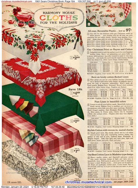 1961 Sears Christmas Book Page 184 Catalogs And Wishbooks