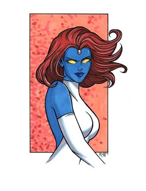 Mystique Commission By Richbernatovech On Deviantart Mystique Comic