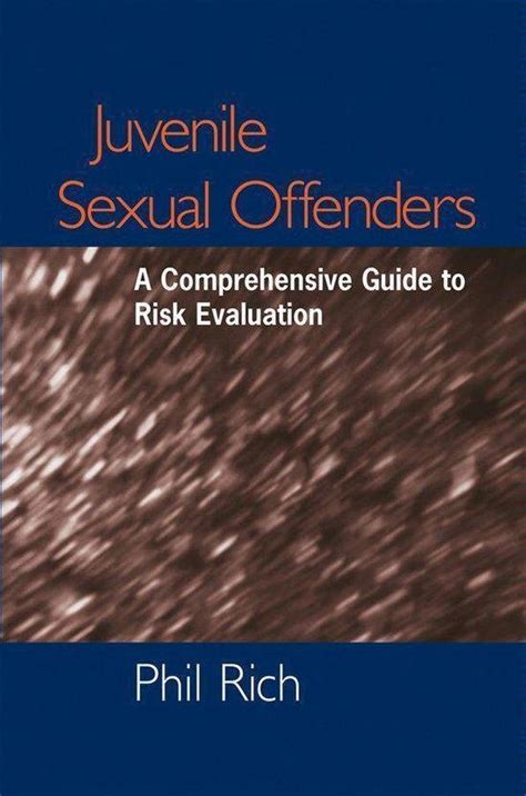 Juvenile Sexual Offenders Ebook Phil Rich 9780470484968 Boeken