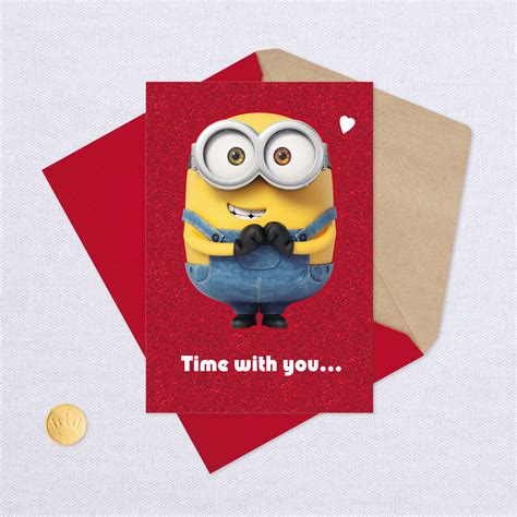 Despicable Me Minion Sweet Valentines Day Card Greeting Cards Hallmark