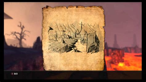 The Elder Scrolls Online Stonefalls Treasure Map 1 Location YouTube