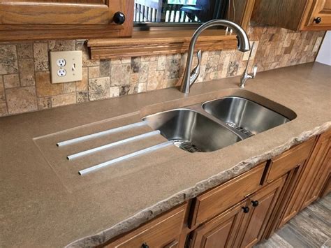 Integrated Kitchen Sink And Countertop Things In The Kitchen