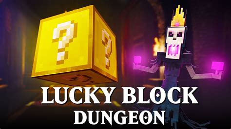 Lucky Block Dungeon Minecraft Marketplace Map Trailer Youtube