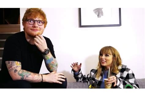 Taylor Swift Accuses Ed Sheeran Of Peacocking In Funny Video