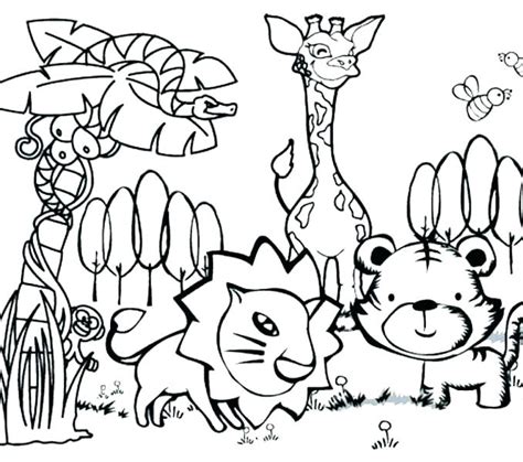 Cute Sea Animal Coloring Pages At Free