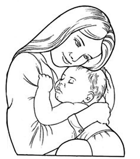 Mother Daughter Coloring Sheet Coloring Pages