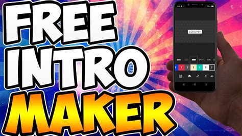 Free Intro Maker App For Android Legend Intro Maker For Youtube Youtube