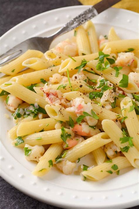 Lobster Pasta With Truffle Oil Recipe Mygourmetconnection