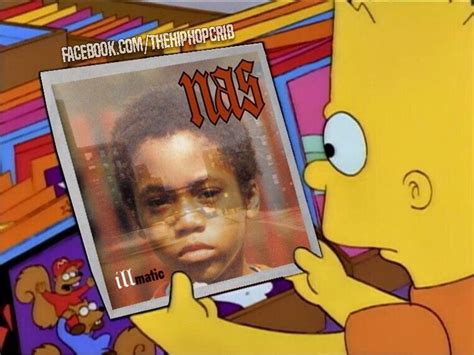 Illmatic Album Cover With Bart Simpson Mens Fashion Blog