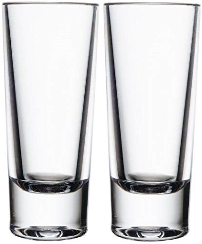 circleware 42707 tall shot glasses set of 6 blue velvet 2 25 oz nice n fun