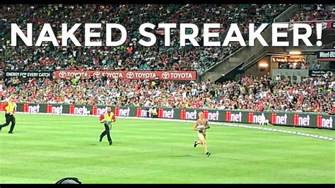 Best Naked Streakers At Sydney Cricket Ground Big Bash Fine
