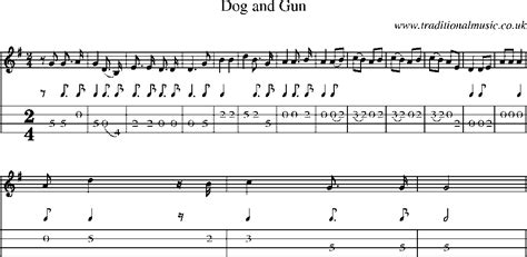 Mandolin Tab And Sheet Music For Songdog And Gun
