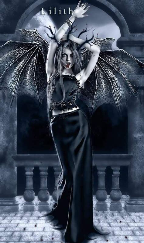 Lilith Vampire Art Vampire Art Gothic Fantasy Art Lilith