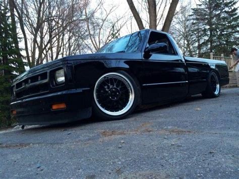 All Black W Polished Lip S10 Truck Chevy Pickup Trucks Dually Trucks