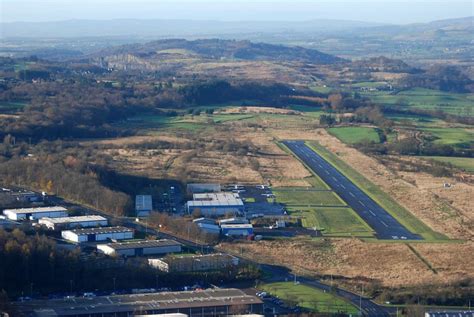 Cumbernauld Airport Taken During Helicopter Flight Nov