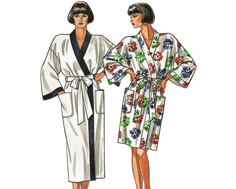 Kimono Bathrobe Sewing Pattern Simaoemmie