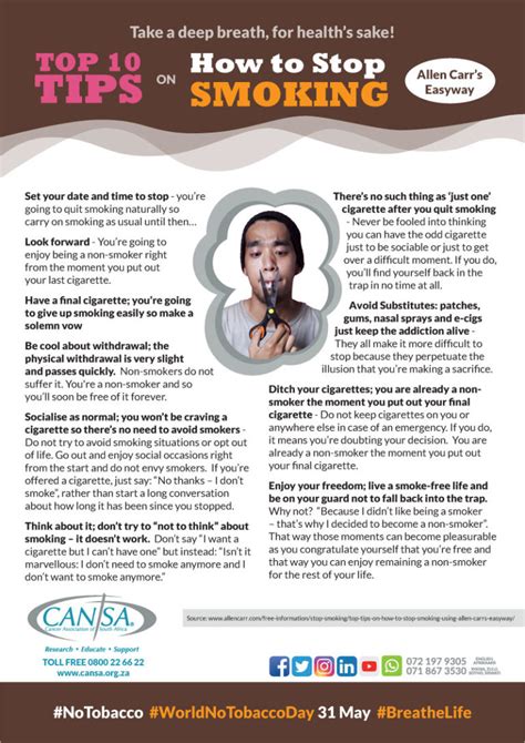 how to quit smoking cansa the cancer association of south africa cansa the cancer