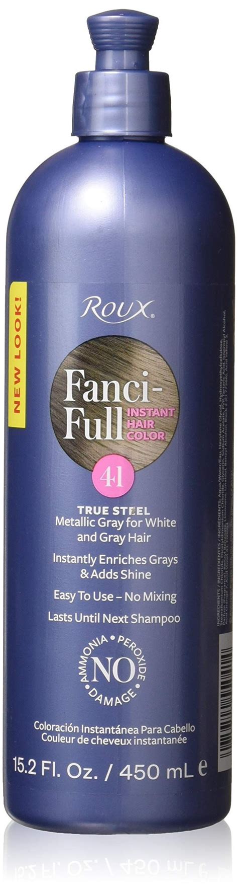 Roux Fanci Full Rinse Steel Fluid Roux Fanci Full Shampoo For Gray