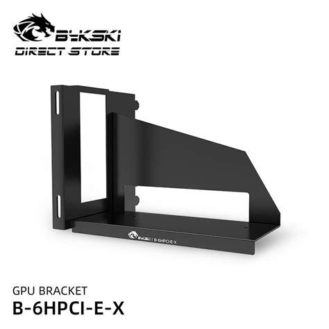 Bykski Vertical Gpu Bracket 6pci Slots Video Cards Extension Vertical Install Holder 90° Support