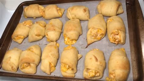 How To Make Buffalo Chicken Crescents Easy Recipe Youtube