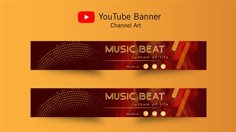 Ill Create Eye Catchy Youtube Banner Within 24 Hour For 3 Seoclerks