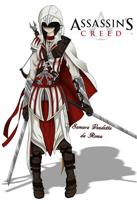 Anime Assassins Creed Girl