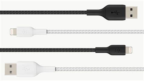 Buy The Belkin Boostcharge 1m Lightning To Usb A Braided Cable Black