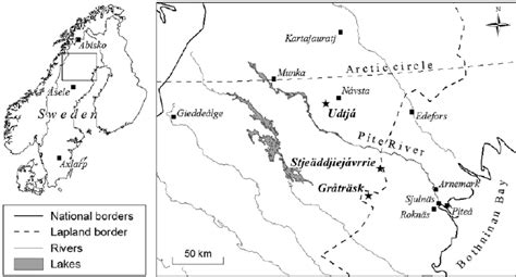 Overview Map Of Fennoscandia With The Study Area Indicated By A