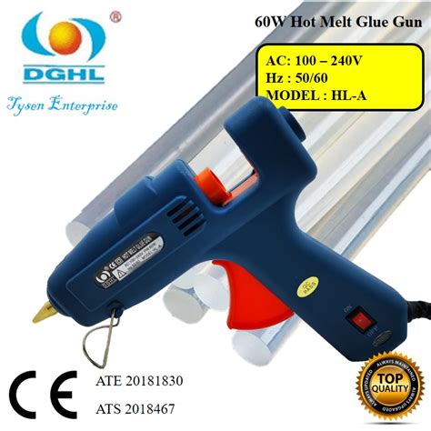 60w Dghl Hot Melt Glue Gun Ac 100~240v Hl A