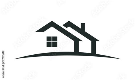 Black Home Logo Stock Image And Royalty Free Vector Files On Fotolia