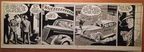 Batman Comic Strip 1945 In Frank Giellas Batman Comic Strips 1940s