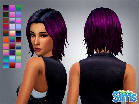 The Sims Resource Short Hair Recolor Get Together Needed