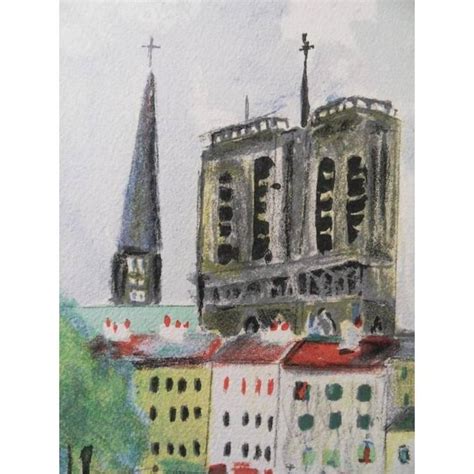 Maurice Utrillo Maurice Utrillo Notre Dame De Paris Vue De La Seine