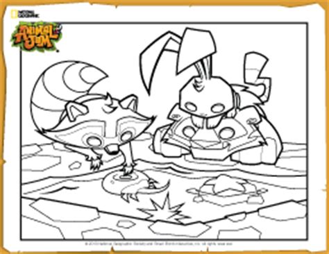 The animal jam coloring page features greely, the alpha for wolves, introduced in 2010 as one of the six alphas. Animal Jam