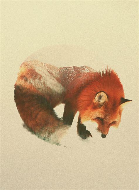 Norwegian Artist Merges Animals And Their Homes In Double Exposure