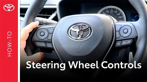 How To Steering Wheel Controls On Your Toyota Youtube