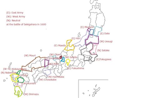 I do note that the saito clan is missing from mino province, if it's supposed to be from 1564 (they weren't defeated and absorbed by the oda until 1567). Old province name and power map of Sengoku era | Ken's Storage: Pictures of Japanese Castles