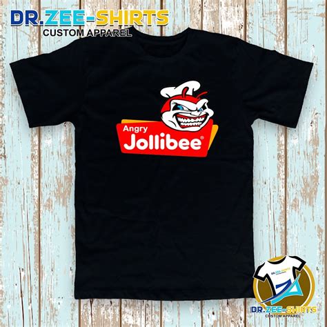 T Shirt Drzee Shirts Spoof Shirts Collection Angry Jollibee Unisex