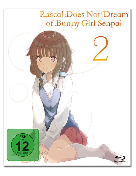 Rascal Does Not Dream Of Bunny Girl Senpai Vol 2 Blu Ray