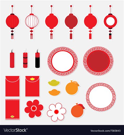 Icon Chinese New Year Royalty Free Vector Image