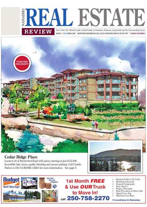 Nanaimo Real Estate Review Nov 4 By Black Press Digital Issuu