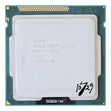 Processador Intel Core I3 2120 I3 2120 Cpu 34ghz Lga 1155 Sr05y I3 2