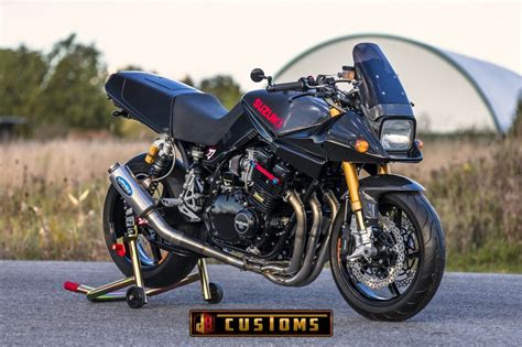Plus, we'll be hearing from gary mccaffrey, who works at north west customs, about why this bike was chosen in particular, as well as some of the modification that have been done to it. Suzuki Katana Restomod by dB Customs - BikeBound