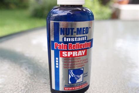Nut Med Pain Relief Spray And Cream Aches And Pains100 Pure Etsy Uk